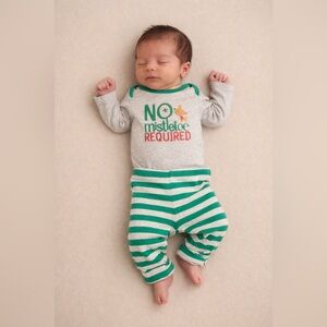 Carter's No Mistletoe Required Baby Outfit